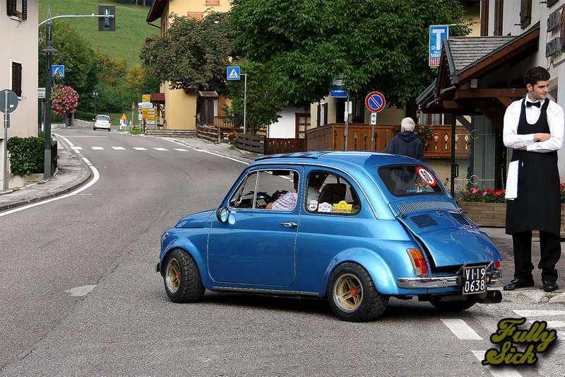 Fiat 500 s Sun scenery and a selection of one of the coolest cars of